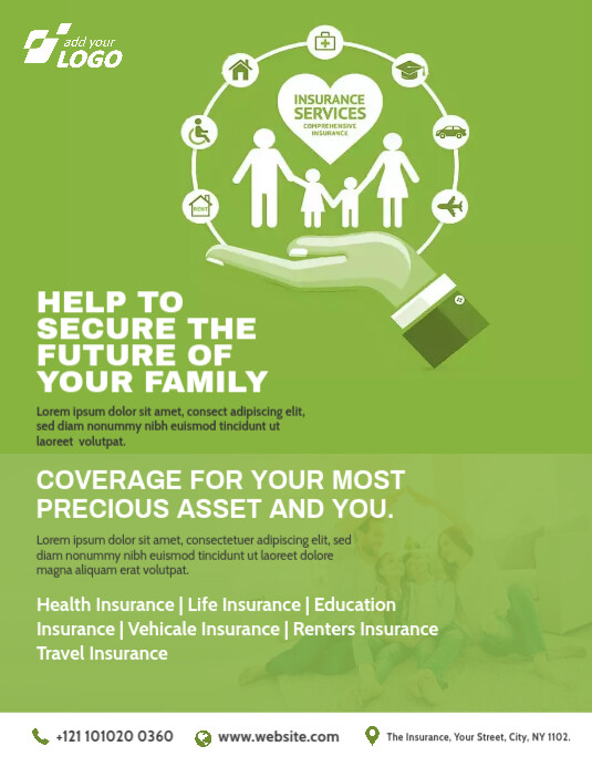 Insurance Agent Flyer Template PosterMyWall