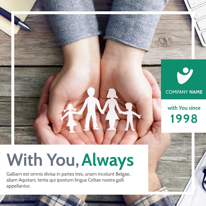 Advertisement Pattern Insurance insurance company advertisement Template | PosterMyWall