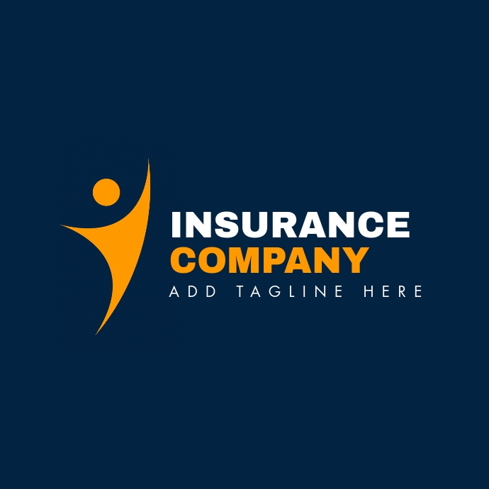 insurance company logo template design 徽标