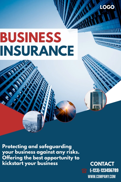 Insurance Template | PosterMyWall