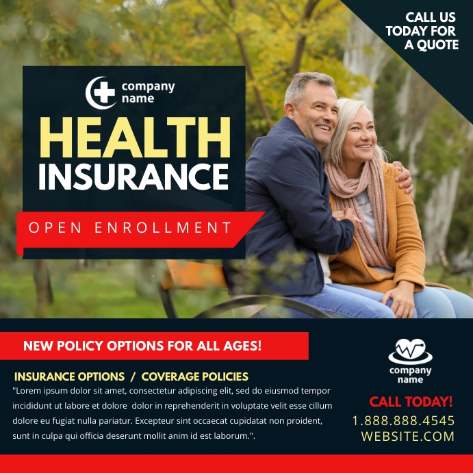 All Type Insurance Poster Insurance Template | PosterMyWall
