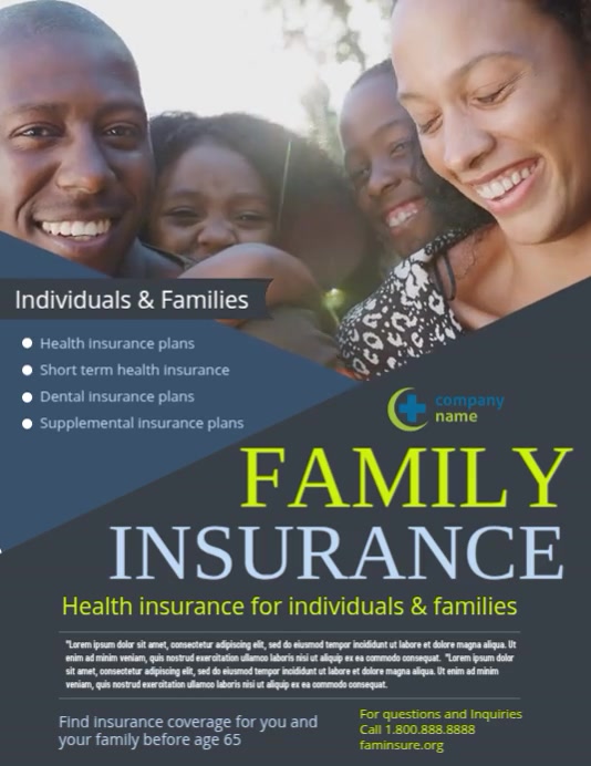 All Type Insurance Poster Copy of Insurance | PosterMyWall