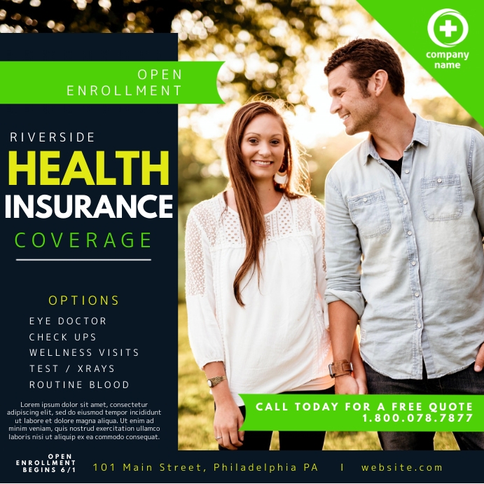 Insurance Template | PosterMyWall