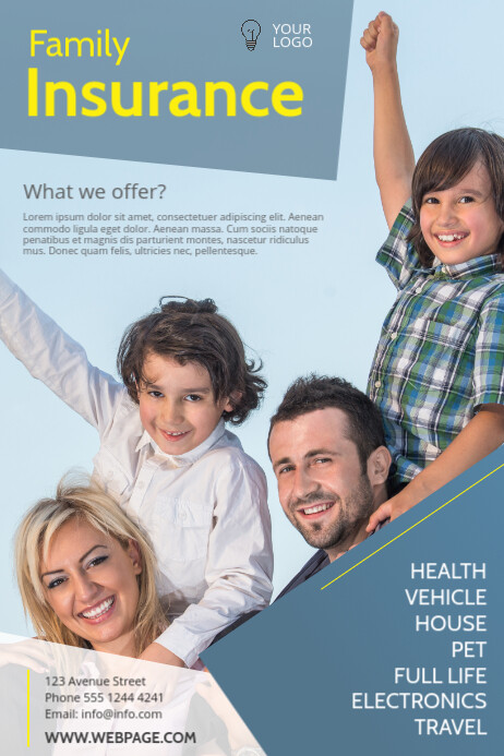 Insurance Flyer Template | PosterMyWall
