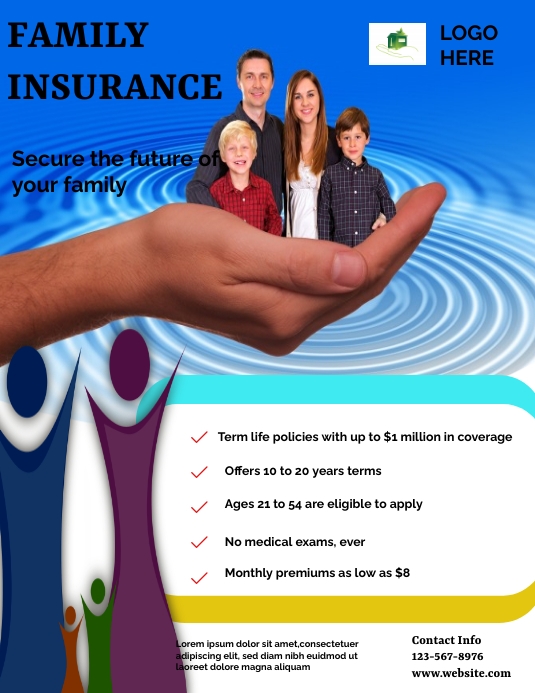 insurance flyer template | PosterMyWall