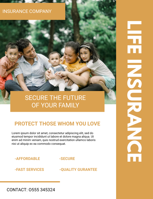Insurance flyers Template | PosterMyWall