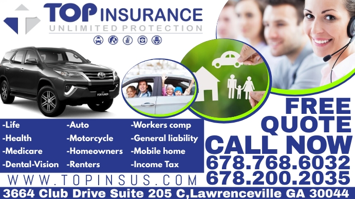 All Type Insurance Poster Insurance Template | PosterMyWall