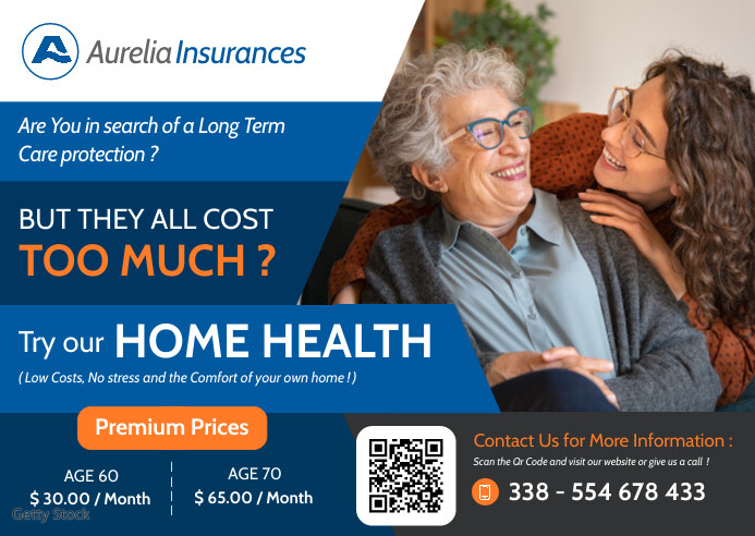 Insurance services postcard advertisement Template | PosterMyWall