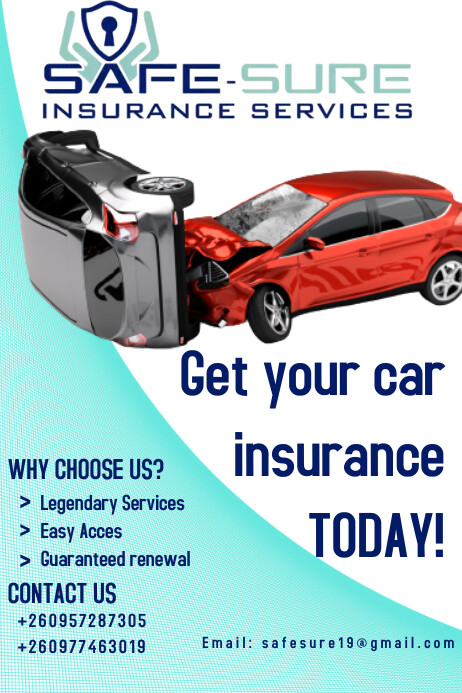 insurance template | PosterMyWall