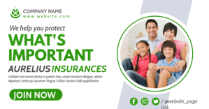 insurances professional advertising template