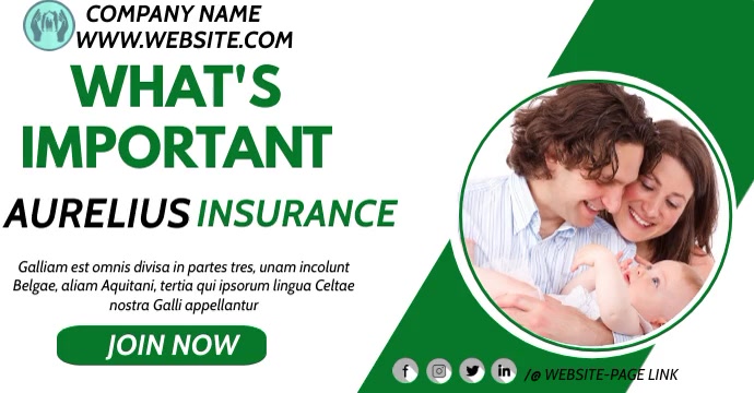Insurance Advertising Sign Copy of insurances professional advertising | PosterMyWall