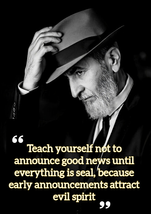 Intelligence quote A4 template