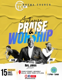 Praise and Worship Template | PosterMyWall