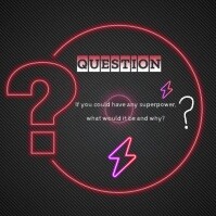 question tea Template | PosterMyWall