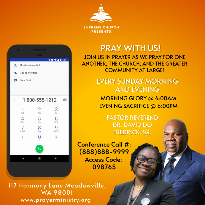 Intercessory Prayer Call ,Church Invitation Template | PosterMyWall