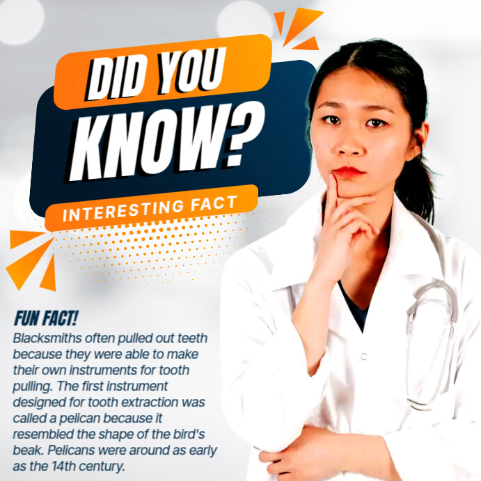 Fact Post Example Interesting Fact Ads Template | PosterMyWall