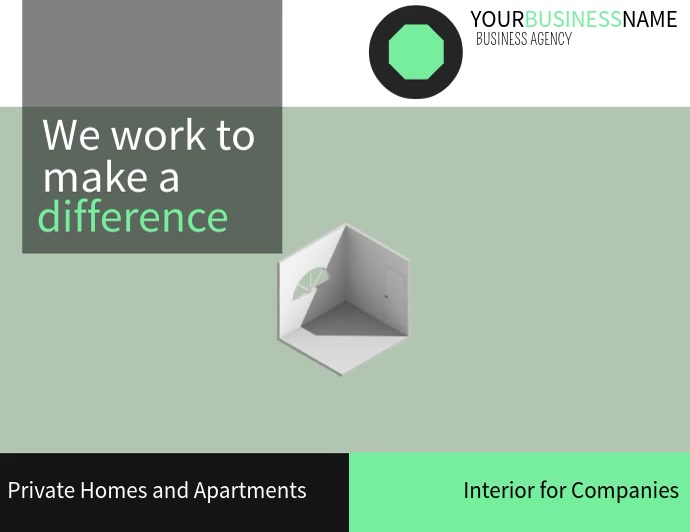 Interior Decorating Business Flyer Template