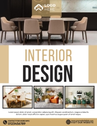 Interior Design Home Ads Template | PosterMyWall