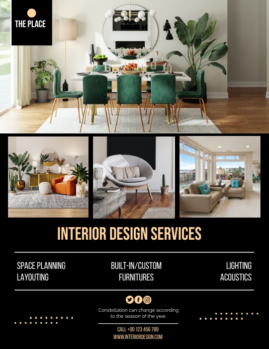 Interior Design Print Ads