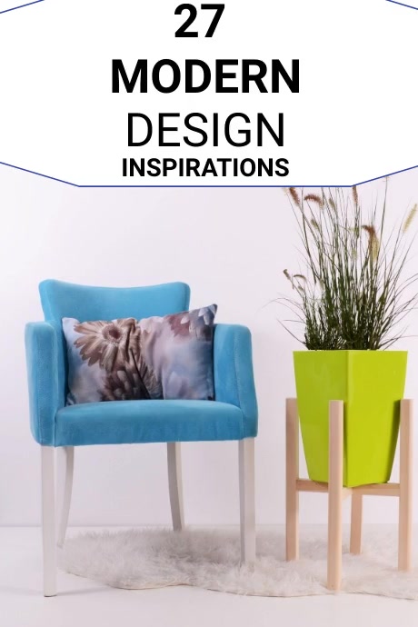 Copy of Interior Design Blog Pinterest Pin Template | PosterMyWall