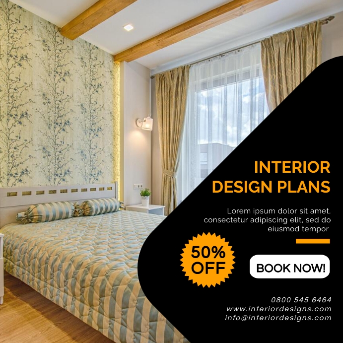 Plantilla de Interior design flyer | PosterMyWall