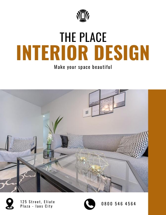 Interior design flyer Template | PosterMyWall