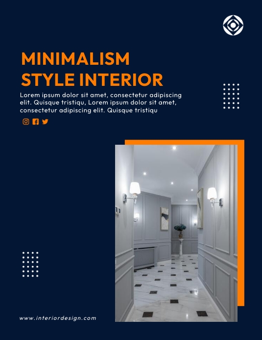 Copy of Interior design flyer | PosterMyWall