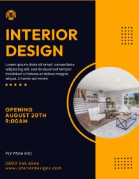 Interior design flyer Template | PosterMyWall