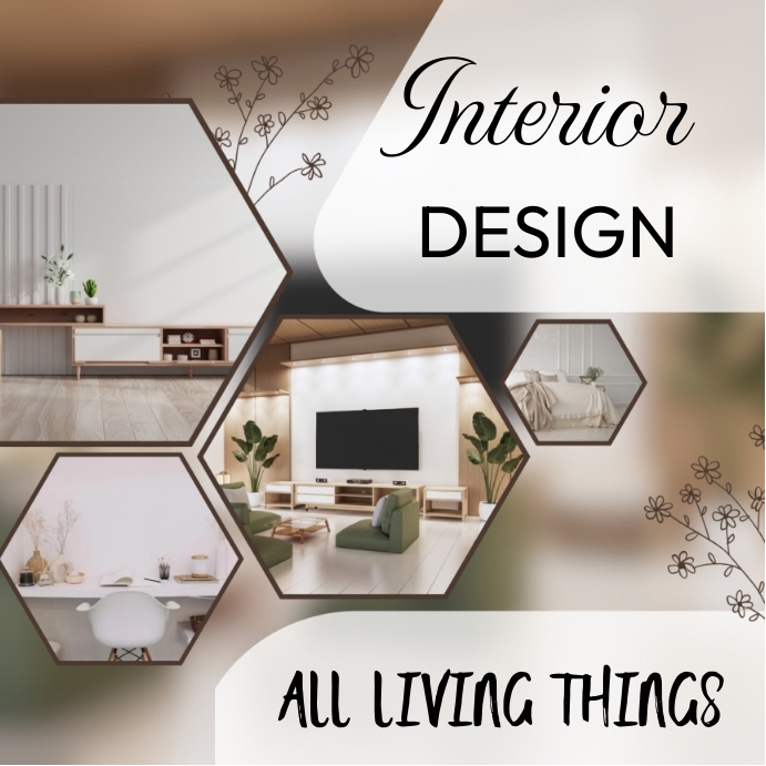 Interior design Instagram post, modern interi Template | PosterMyWall