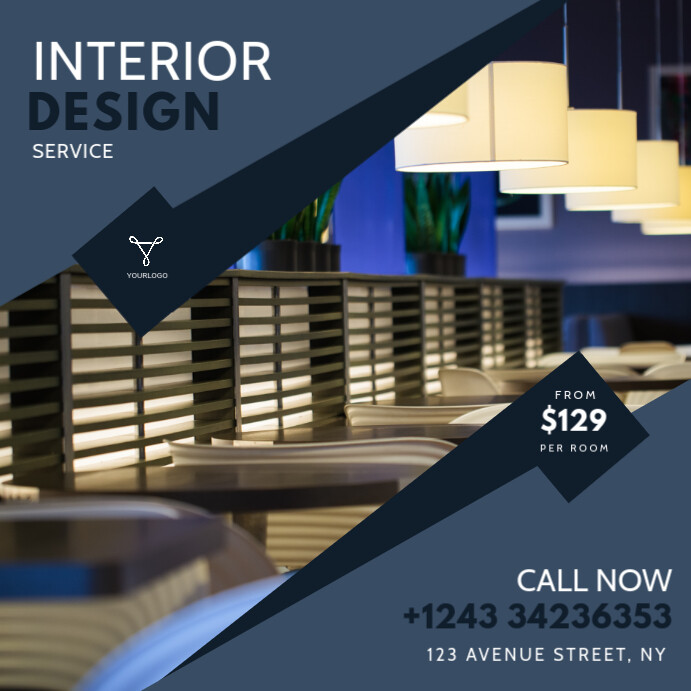 Copy of interior design instagram template | PosterMyWall