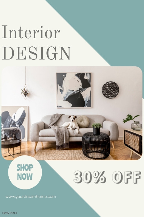 Copy of Interior Design Minimalist | PosterMyWall