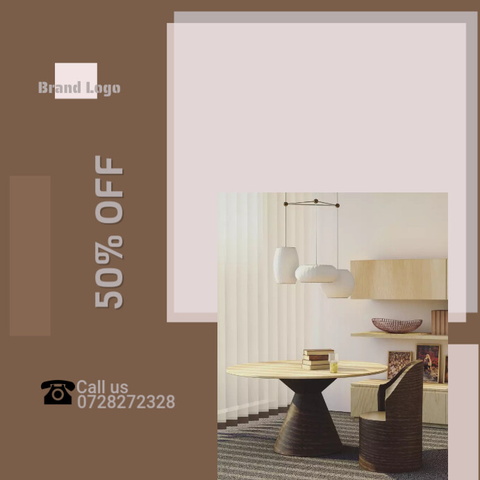 Interior Design Poster Template | PosterMyWall