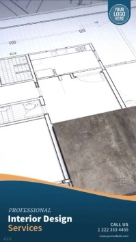 Interior Design Flyer Template Social Media Instagram Story