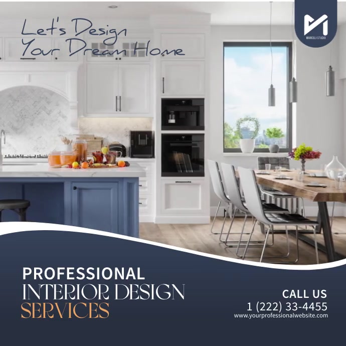 Interior Design Services Video Ad Template | PosterMyWall