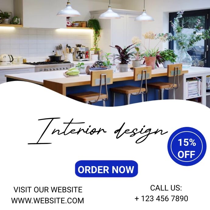 Copy of Interior design | PosterMyWall
