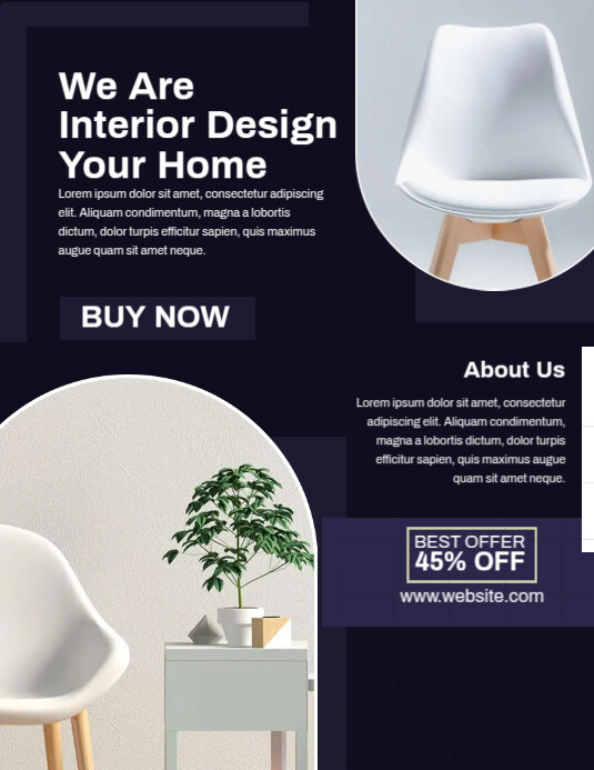 Copy of Interior Design | PosterMyWall