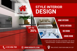 Interior Design Template Label