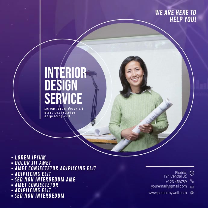 Copy of Interior Design Video Ad Template | PosterMyWall
