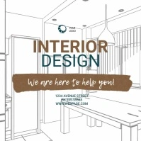 Interior Design Video Ad Template Kvadrat (1:1)