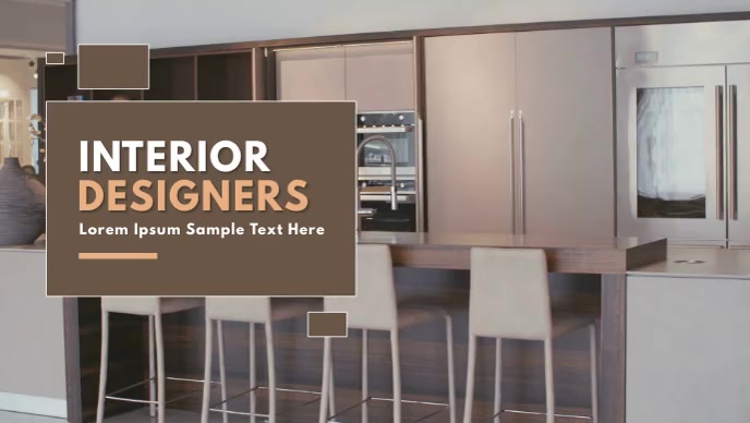 Interior Designers Video Template