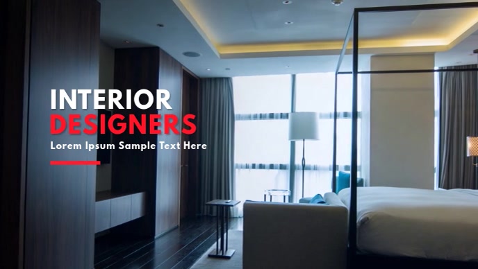 Interior Designers Video Template | PosterMyWall