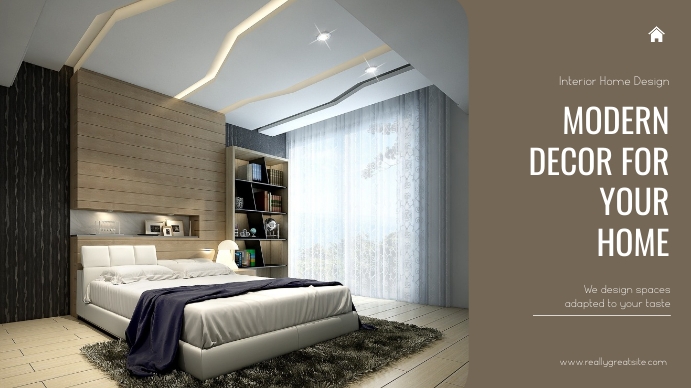Interior home Decoration Post Template | PosterMyWall