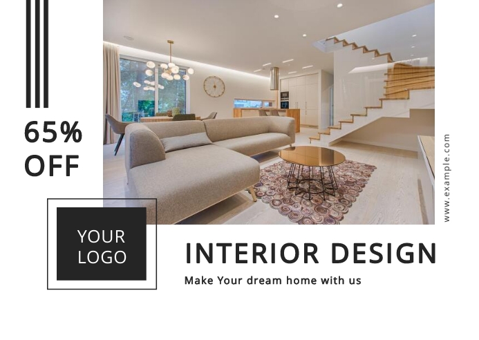Interior PostCard Template | PosterMyWall
