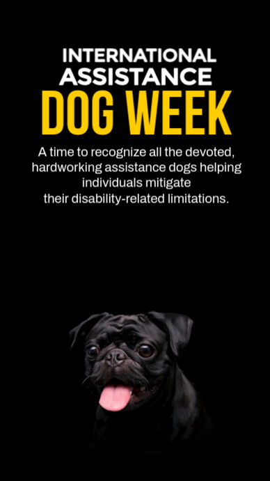 internatinal assistance dog week day Template | PosterMyWall