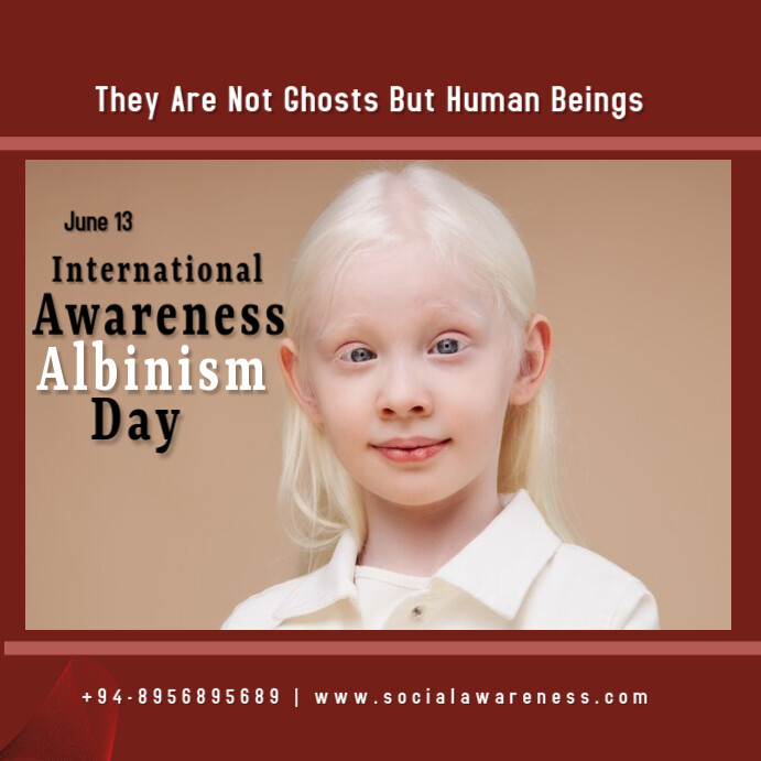 International Albinism Awareness Day Template | PosterMyWall