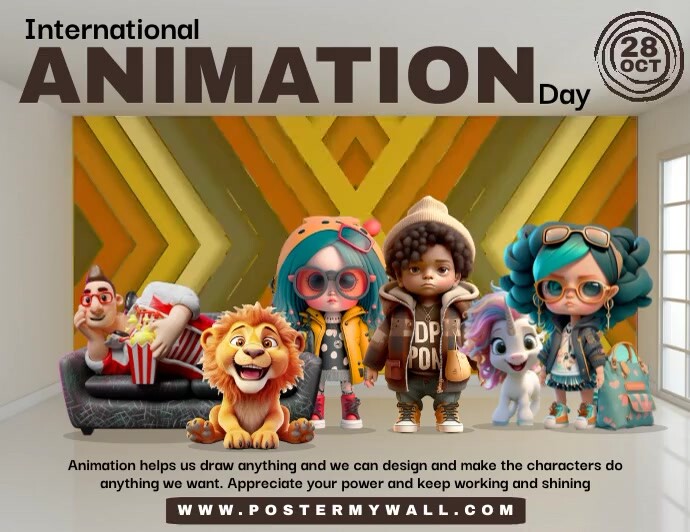 International Animation Day Template | PosterMyWall