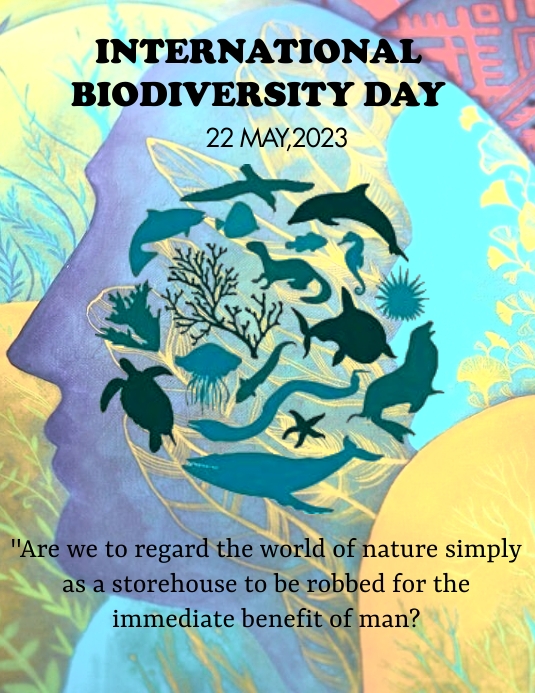 Copy of International biodiversity day flyer PosterMyWall