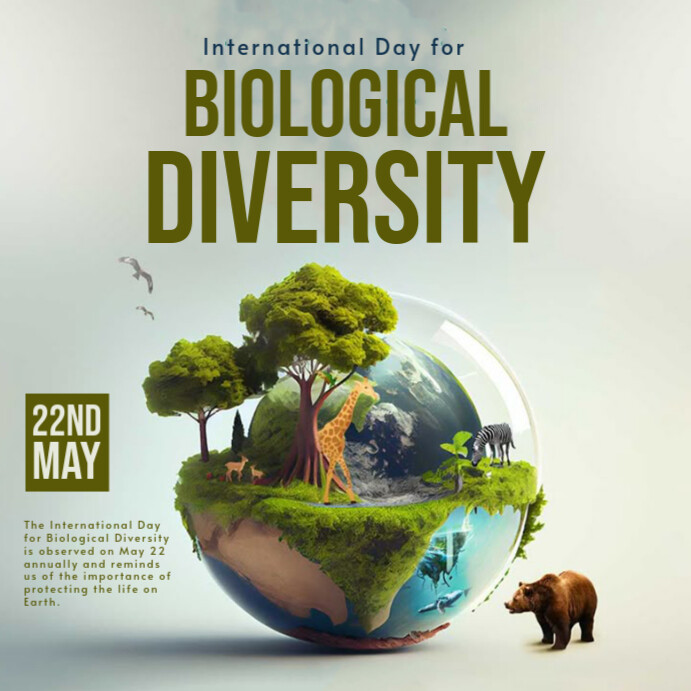 International Biological Diversity Day Template | PosterMyWall