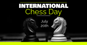 International Chess Day Ibinahaging Larawan sa Facebook template