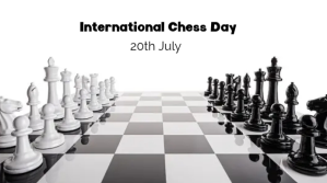 International Chess Day Цифровой дисплей (16 : 9) template